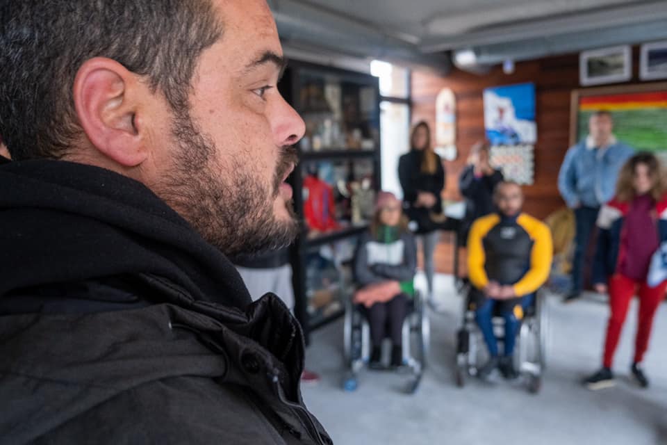 [ENTREVISTA] Lucas García, seleccionador nacional de surf adaptado, reconoce que el objetivo de este equipo son unos posibles Juegos Paralímpicos