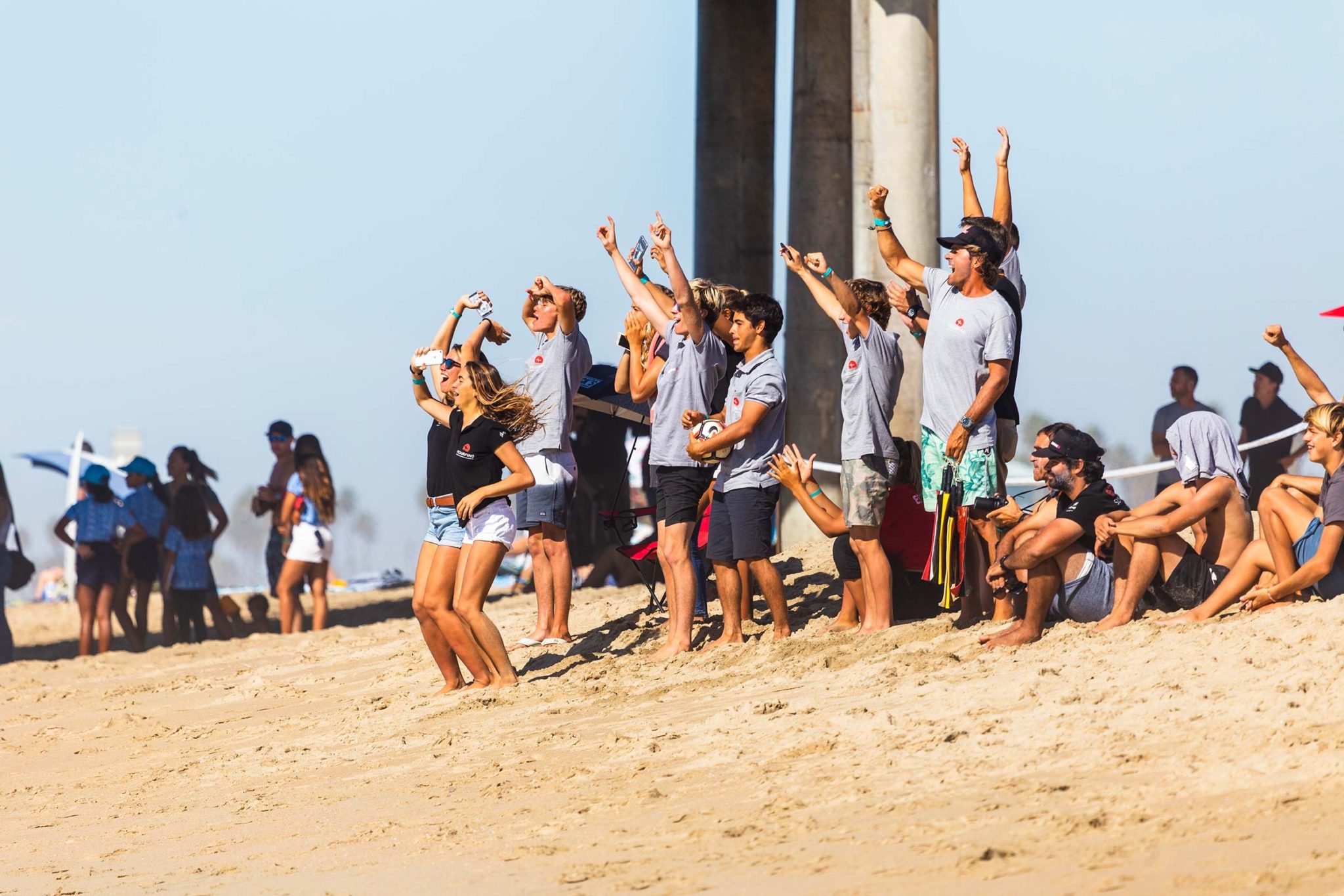 Primera concentración del equipo nacional júnior de surf tras el período de confinamiento