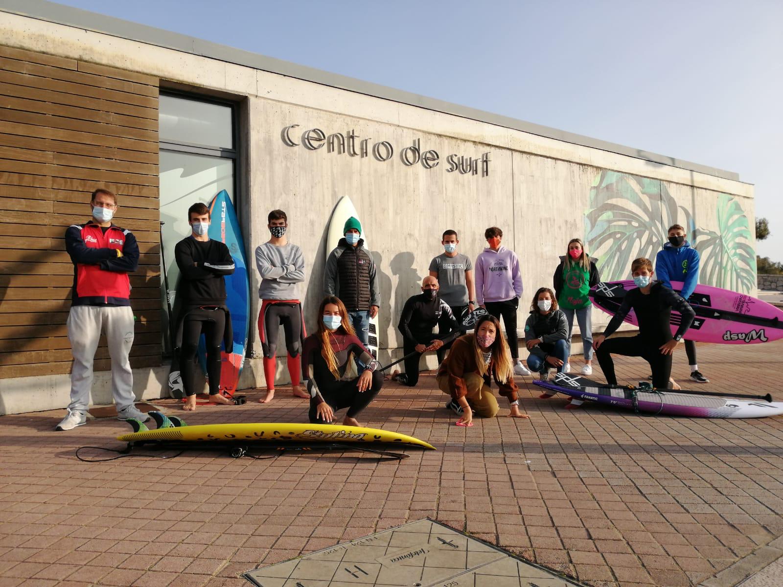 Celebradas con éxito las dos concentraciones de los equipos nacionales de SUP y longboard