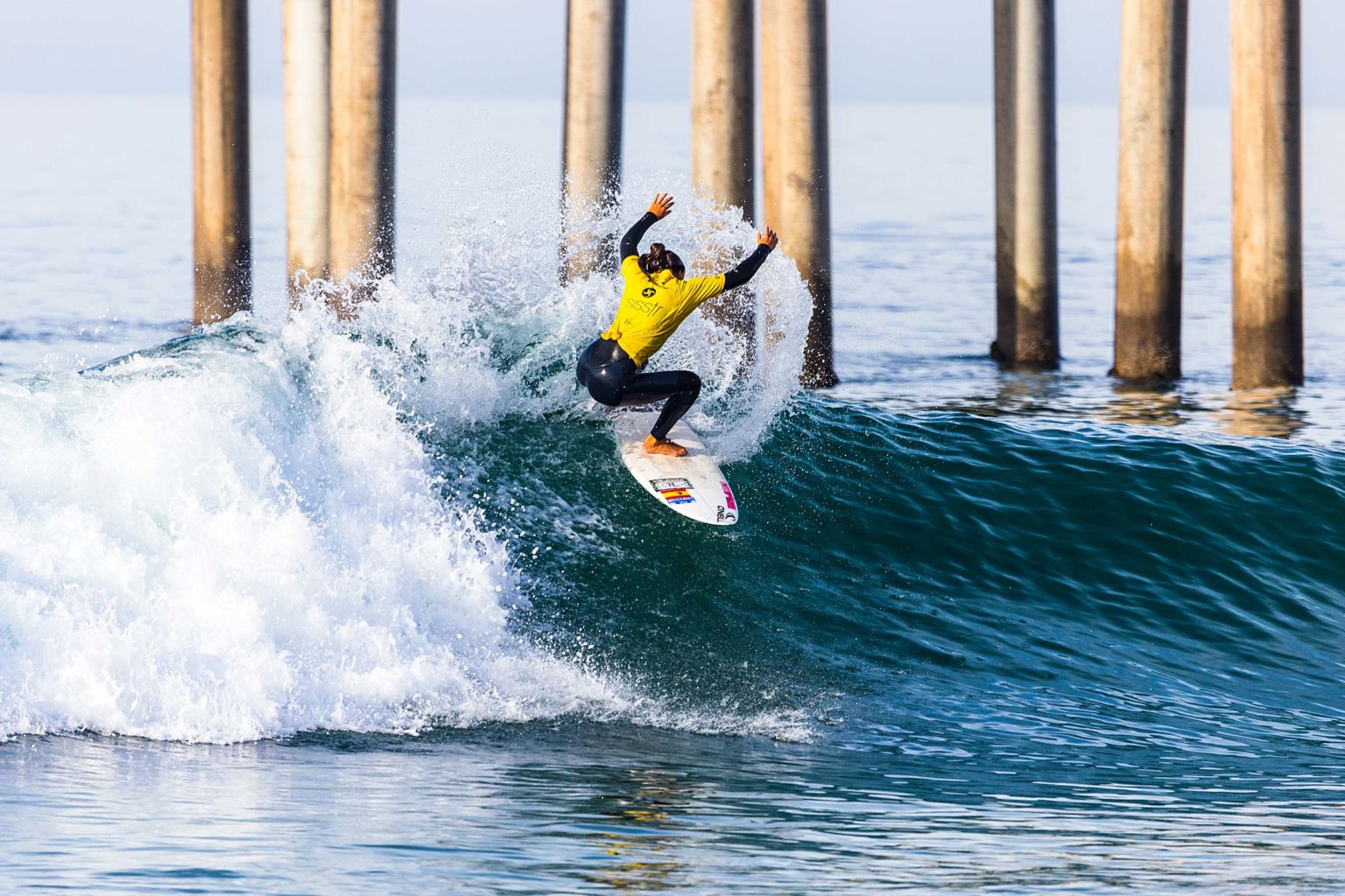 Los técnicos nacionales realizan el seguimiento de los júnior en la prueba de la WSL que se disputa en Portugal durante los días 6 al 9 de octubre