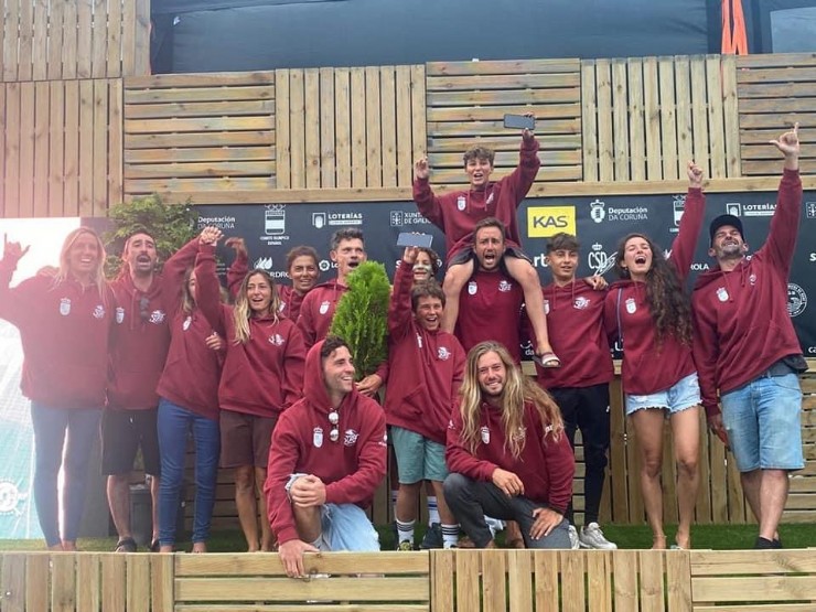 Cuatro mazarroneros participaron en el Campeonato de España de CESURFING