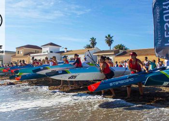INOLVIDABLE CAMPEONATO DE ESPAÑA DE SUP RACE EN CABO DE PALOS