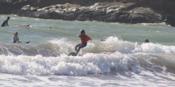 El surf vuelve a hacer historia en la Playa de Bahía (Puerto de Mazarrón, Murcia) Campeonato de España Surf Kids & Surfito XV